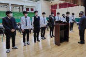 안동고등학교 모교 후배들에게 장학금 전달